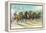 A Dash for the Pole-Currier & Ives-Framed Stretched Canvas