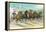 A Dash for the Pole-Currier & Ives-Framed Stretched Canvas