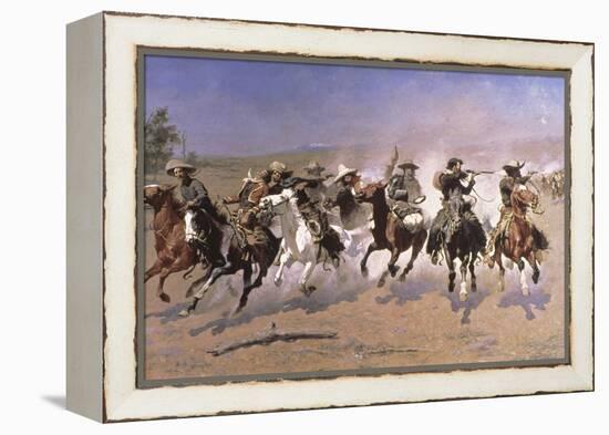 A Dash for the Timber-Frederic Sackrider Remington-Framed Premier Image Canvas