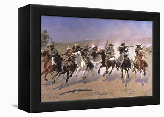 A Dash for the Timber-Frederic Sackrider Remington-Framed Premier Image Canvas