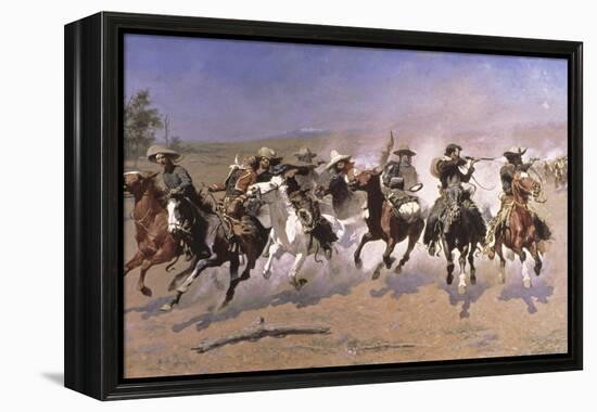 A Dash for the Timber-Frederic Sackrider Remington-Framed Premier Image Canvas