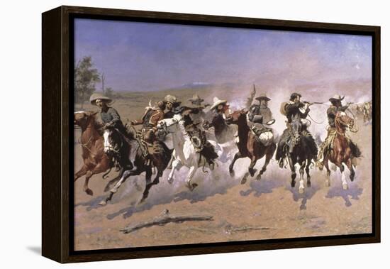 A Dash for the Timber-Frederic Sackrider Remington-Framed Premier Image Canvas