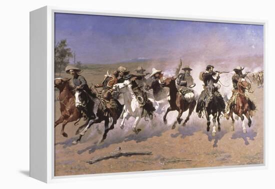 A Dash for the Timber-Frederic Sackrider Remington-Framed Premier Image Canvas