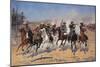 A Dash for Timber-Frederic Sackrider Remington-Mounted Art Print