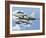 A Dassault Rafale of the French Air Force Flys Alongside a U.S. Air Force F-16C Fighting Falcon-Stocktrek Images-Framed Photographic Print