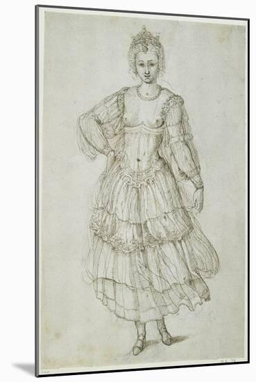 A Daughter of the Morn, C.1611-Inigo Jones-Mounted Giclee Print