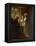 A Daughter Taking Her Leave (Oil on Canvas)-William Brassey Hole-Framed Premier Image Canvas