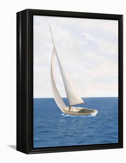 A Day at Sea II-James Wiens-Framed Stretched Canvas