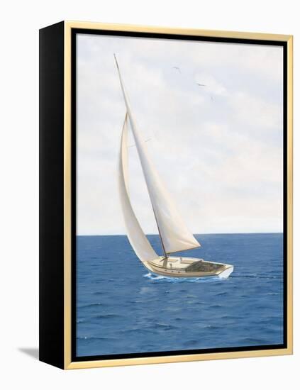 A Day at Sea II-James Wiens-Framed Stretched Canvas