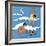 A Day at the Beach - Child Life, August 1939-Harold Carroll-Framed Giclee Print