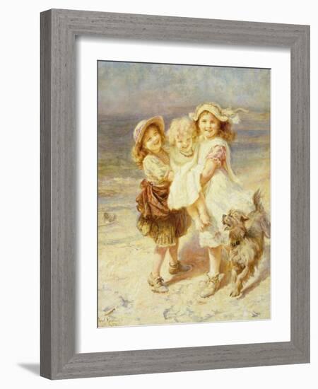 A Day at the Beach-Frederick Morgan-Framed Giclee Print