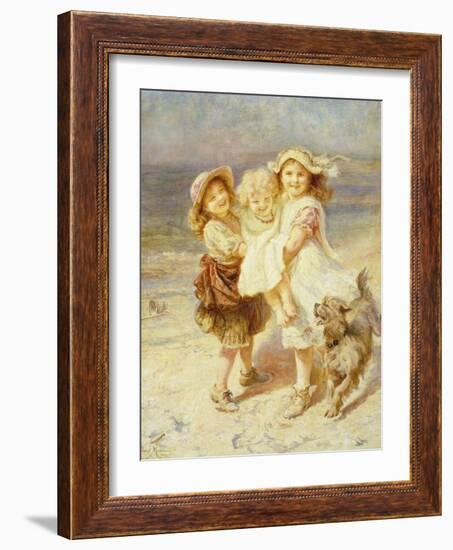 A Day at the Beach-Frederick Morgan-Framed Giclee Print