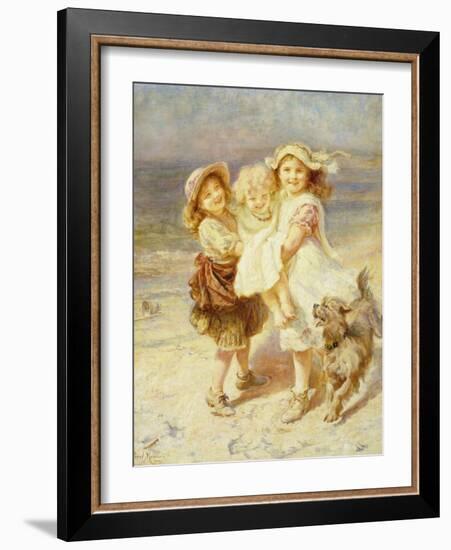 A Day at the Beach-Frederick Morgan-Framed Giclee Print