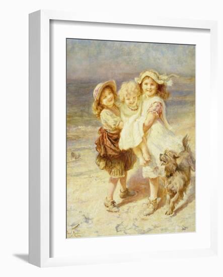 A Day at the Beach-Frederick Morgan-Framed Giclee Print