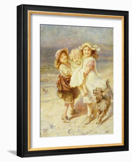 A Day at the Beach-Frederick Morgan-Framed Giclee Print