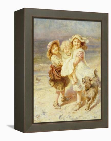 A Day at the Beach-Frederick Morgan-Framed Premier Image Canvas
