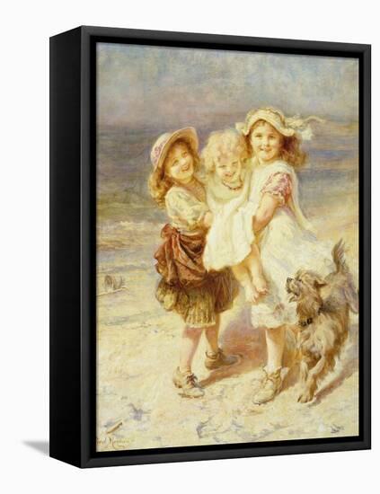 A Day at the Beach-Frederick Morgan-Framed Premier Image Canvas