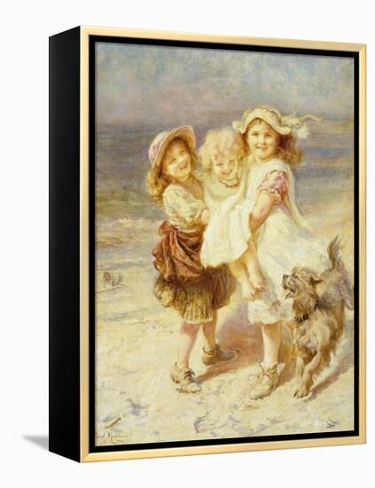 A Day at the Beach-Frederick Morgan-Framed Premier Image Canvas