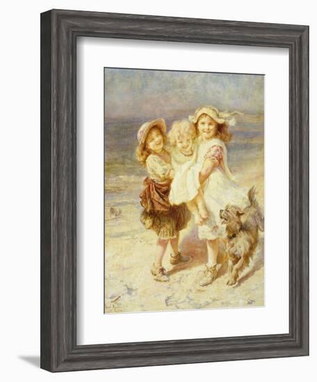 A Day at the Beach-Frederick Morgan-Framed Giclee Print