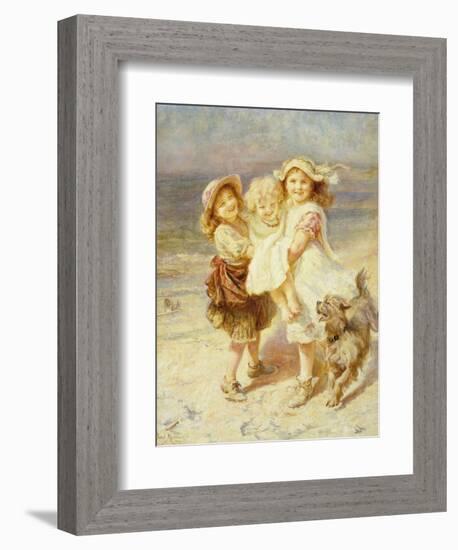 A Day at the Beach-Frederick Morgan-Framed Giclee Print