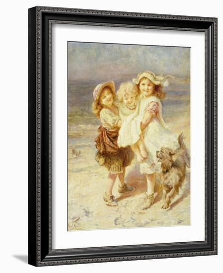 A Day at the Beach-Frederick Morgan-Framed Giclee Print