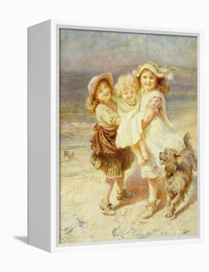 A Day at the Beach-Frederick Morgan-Framed Premier Image Canvas