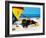 A Day at the Beach-null-Framed Giclee Print