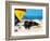 A Day at the Beach-null-Framed Giclee Print