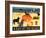 A Day At The Beach-Stephen Huneck-Framed Giclee Print