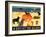 A Day At The Beach-Stephen Huneck-Framed Giclee Print