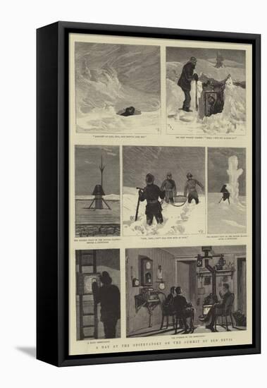 A Day at the Observatory on the Summit of Ben Nevis-Joseph Nash-Framed Premier Image Canvas