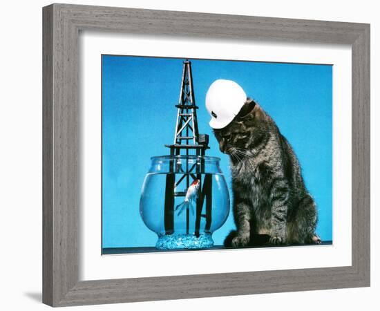 A Day at the Office-null-Framed Photographic Print