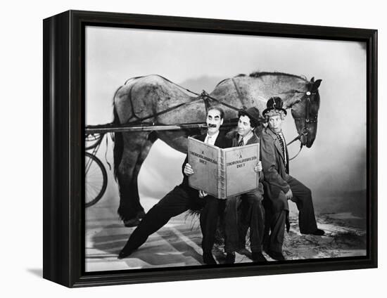 A Day at the Races, 1937-null-Framed Premier Image Canvas