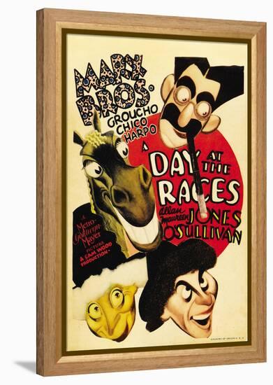 A Day at the Races, 1937-null-Framed Stretched Canvas