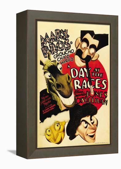 A Day at the Races, 1937-null-Framed Stretched Canvas