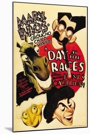 A Day at the Races, 1937-null-Mounted Art Print