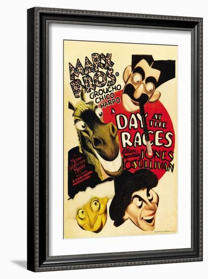 A Day at the Races, 1937-null-Framed Art Print