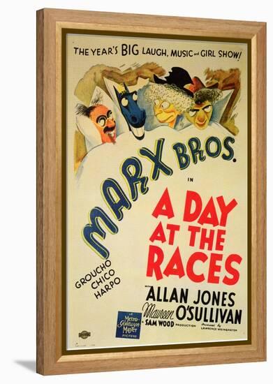 A Day at the Races, 1937-null-Framed Stretched Canvas