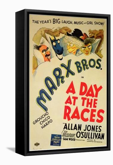 A Day at the Races, 1937-null-Framed Stretched Canvas