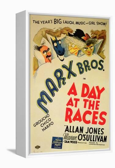 A Day at the Races, 1937-null-Framed Stretched Canvas