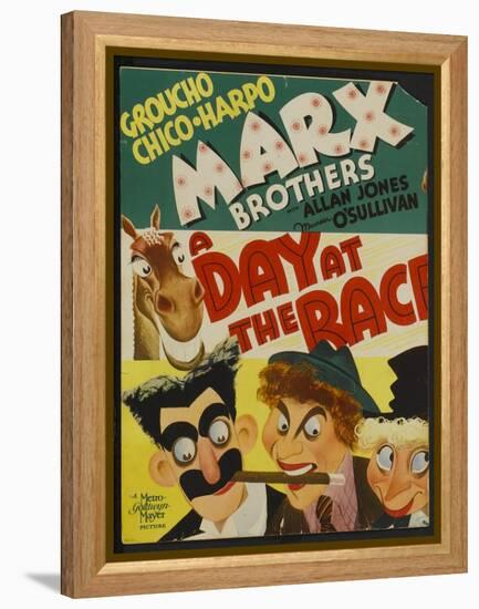 A Day at the Races, 1937-null-Framed Stretched Canvas