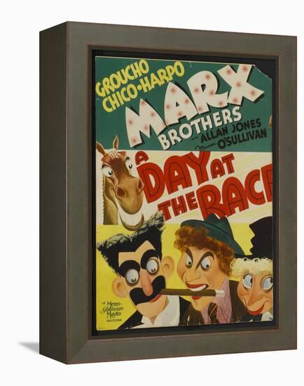 A Day at the Races, 1937-null-Framed Stretched Canvas