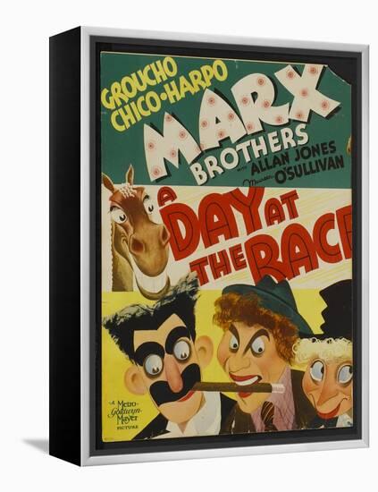 A Day at the Races, 1937-null-Framed Stretched Canvas