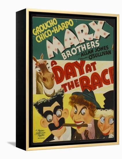 A Day at the Races, 1937-null-Framed Stretched Canvas