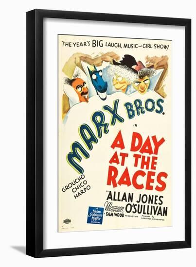 A Day at the Races, 1937-null-Framed Giclee Print