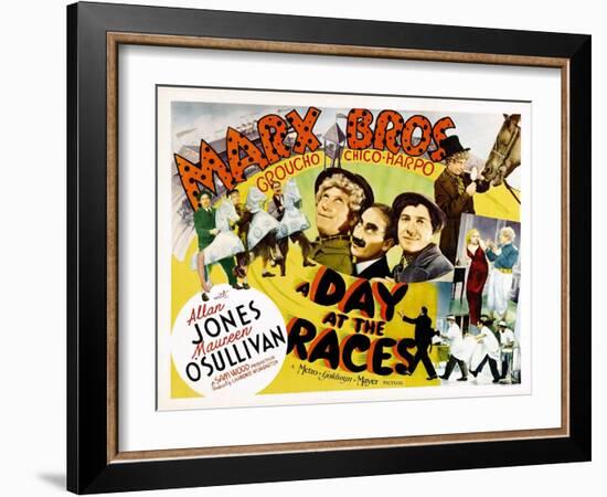 A Day at the Races, 1937-null-Framed Giclee Print