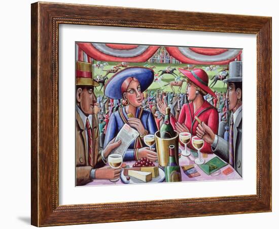 A Day at the Races, 2000-PJ Crook-Framed Giclee Print