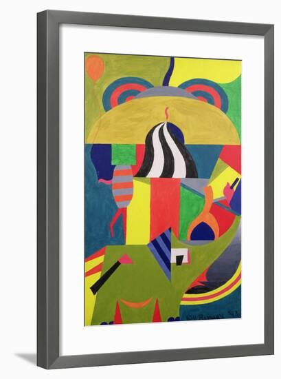 A Day at the Zoo, 1992-William Ramsay-Framed Giclee Print