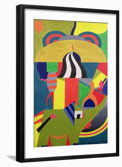 A Day at the Zoo, 1992-William Ramsay-Framed Giclee Print