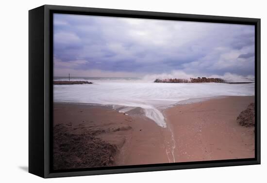 A day by the beach-Heidi Westum-Framed Premier Image Canvas